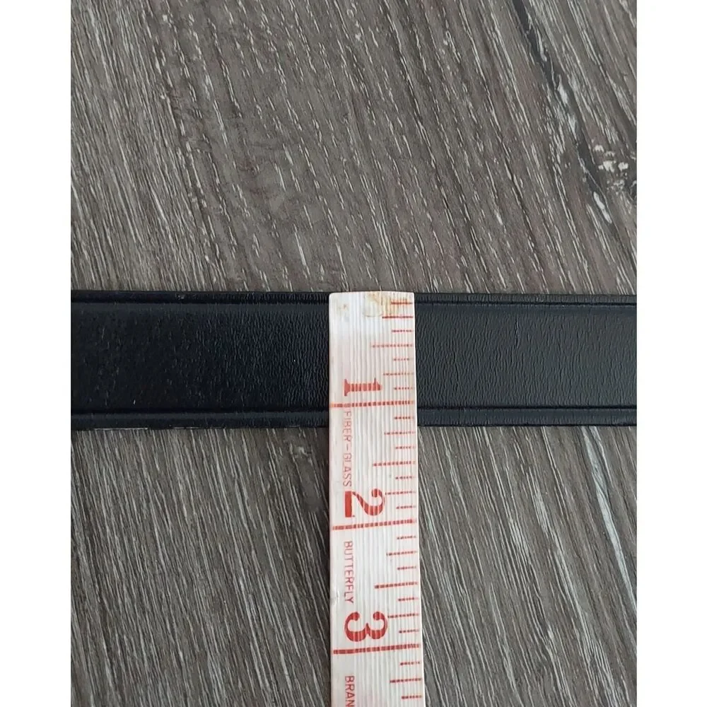 Black Leather Men’s Ranger Belt 38